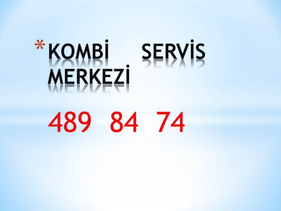 KONAK MAKTEK KOMBİ SERVİSİ 489 84 74